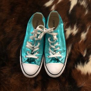 Converse Blue Sparkles